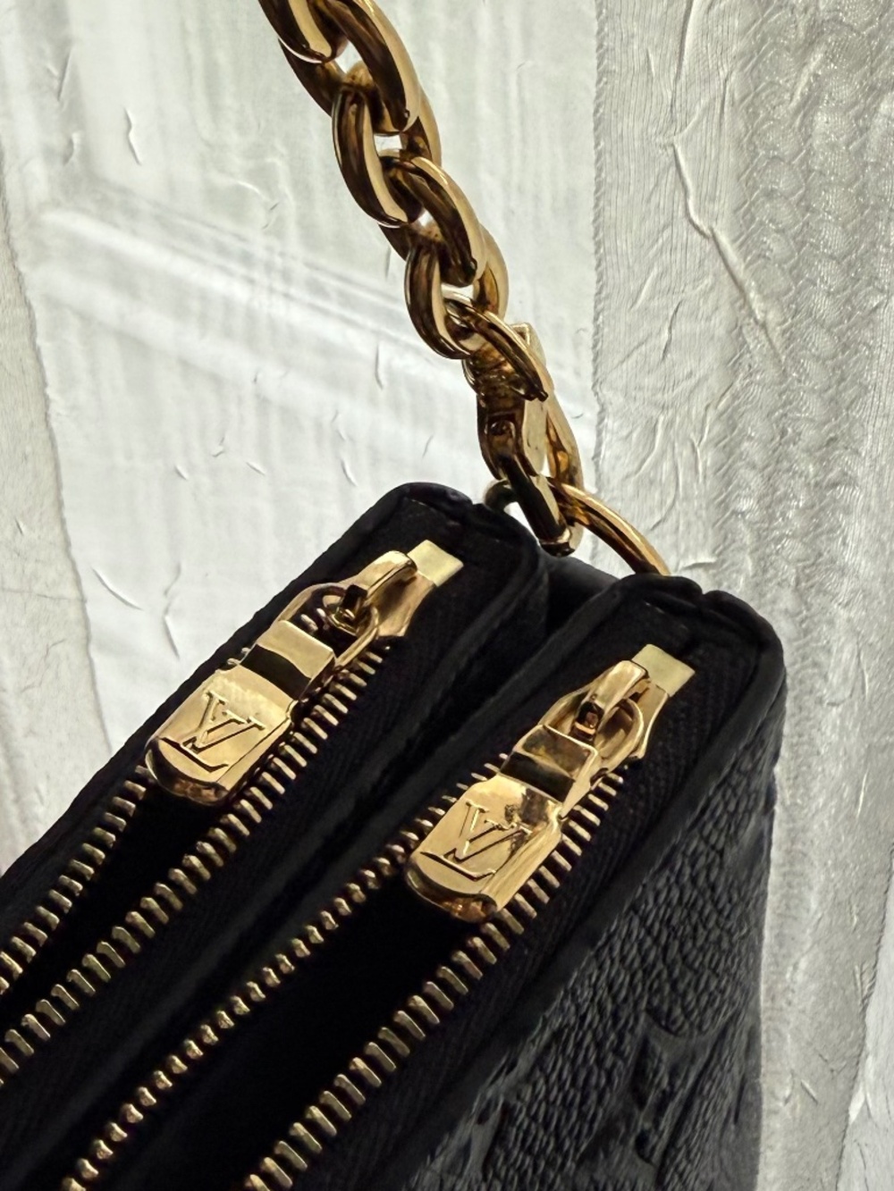 LV black Pochette Liv - Picture 4 of 6